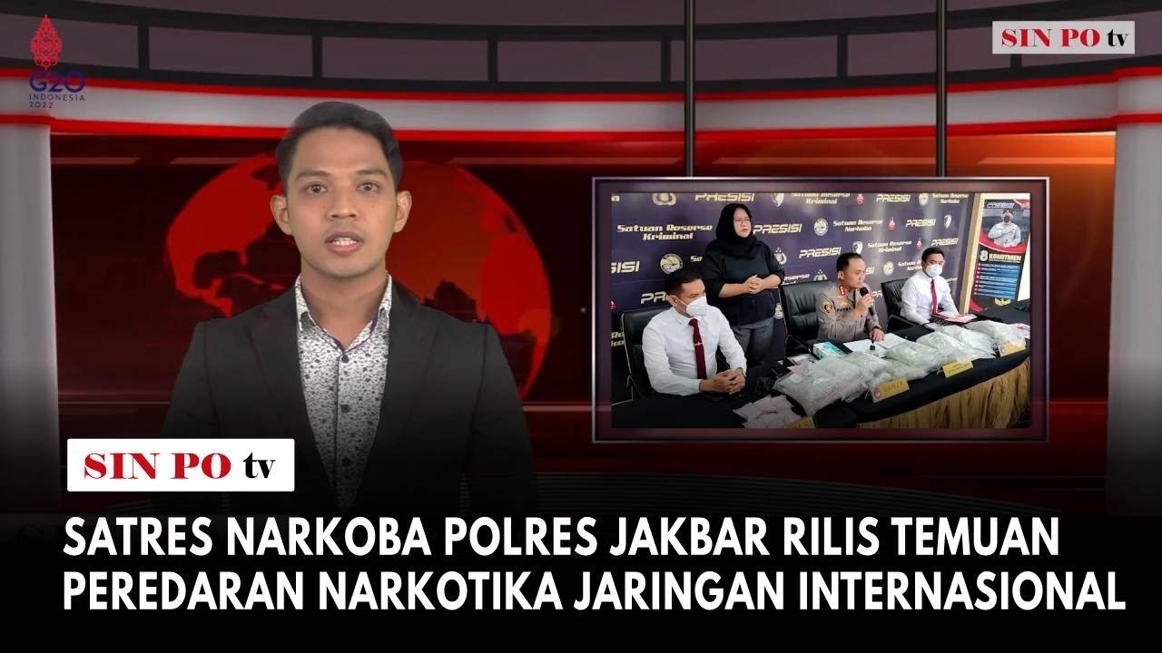 Satres Narkoba Polres Jakbar Rilis Temuan Peredaran Narkotika Jaringan Internasional