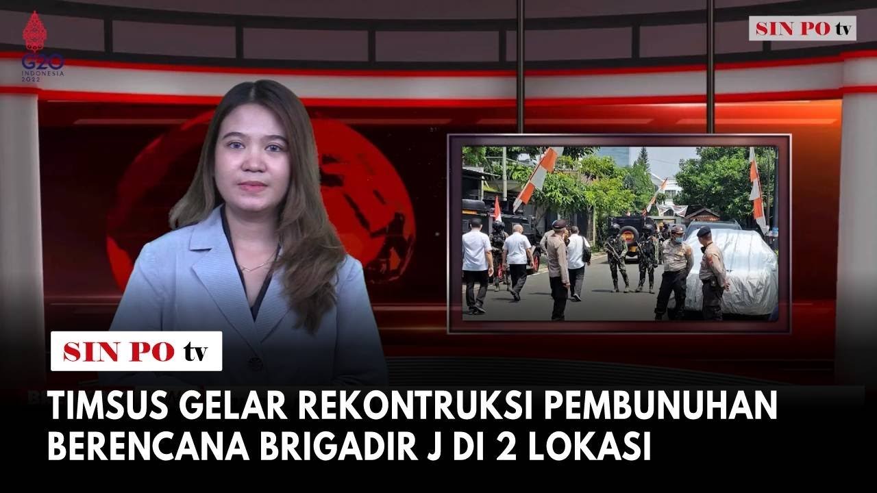 Timsus Gelar Rekontruksi Pembunuhan Berencana Brigadir J Di 2 Lokasi