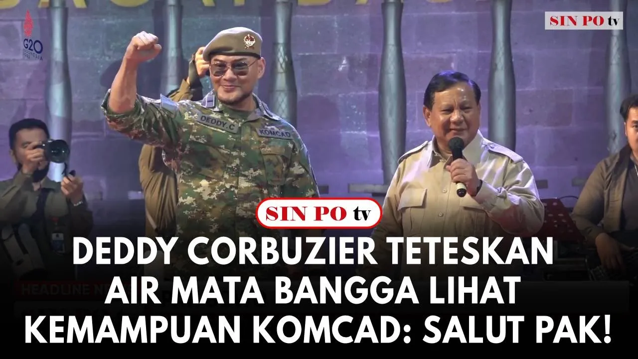 Blak-Blakan Ke Pak Bowo, Deddy Corbuzier Teteskan Air Mata Bangga Lihat Kemampuan KOMCAD: Salut Pak!