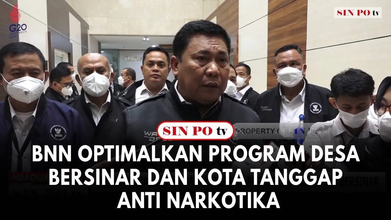 BNN Optimalkan Program Desa Bersinar Dan Kota Tanggap Anti Narkotika