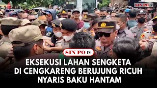 Eksekusi Lahan Sengketa di Cengkareng Berujung Ricuh Dan Nyaris Baku Hantam