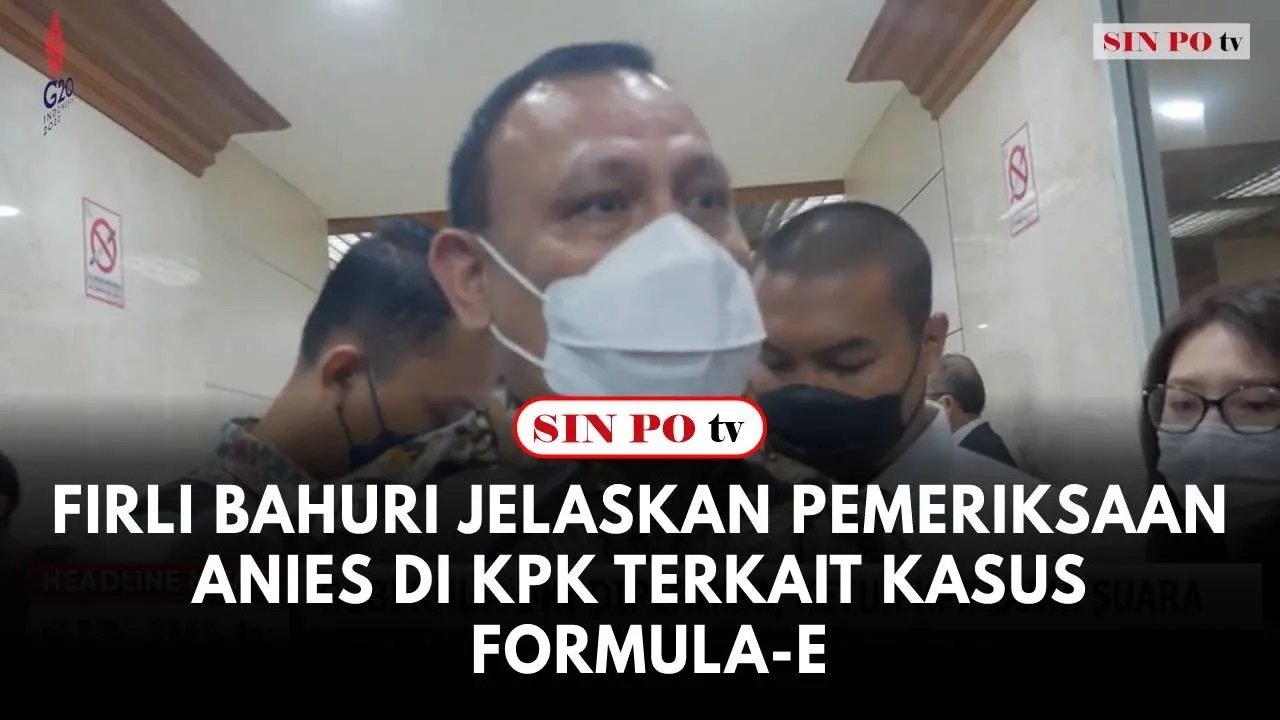 Firli Bahuri Jelaskan Pemeriksaan Anies Di KPK Terkait Kasus Formula-E