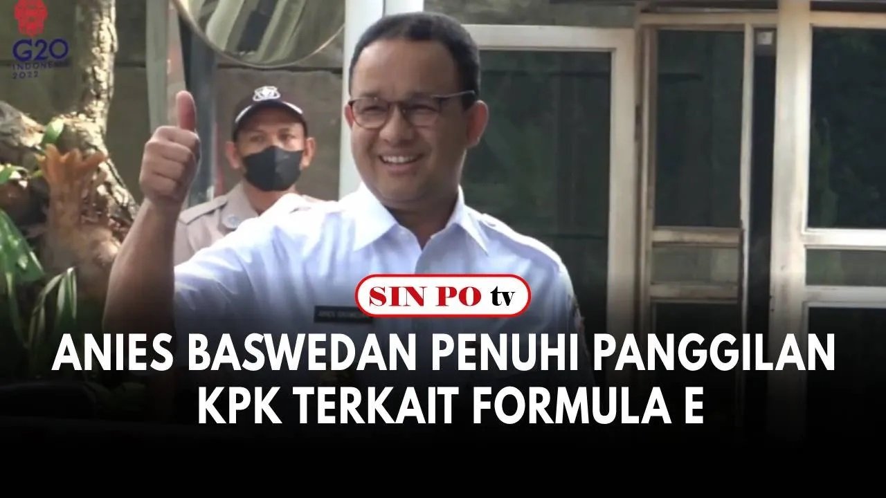 Gubernur DKI Jakarta Anies Baswedan Penuhi Panggilan KPK Terkait Formula E, Ini Harapan Anies...