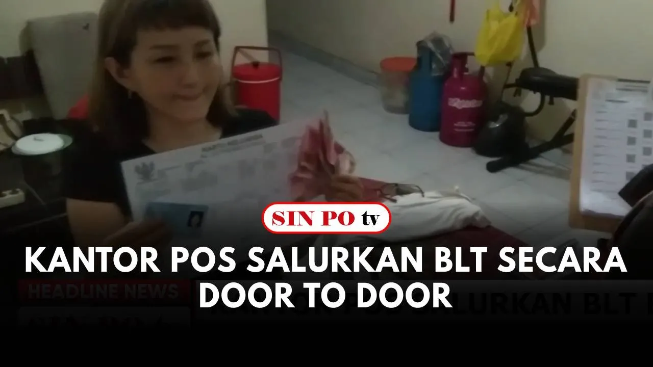 Kantor Pos Mulai Salurkan BLT Secara Door to Door