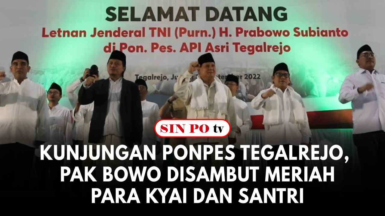 Kunjungan Ponpes Tegalrejo, Pak Bowo Disambut Meriah Para Kyai Dan Santri