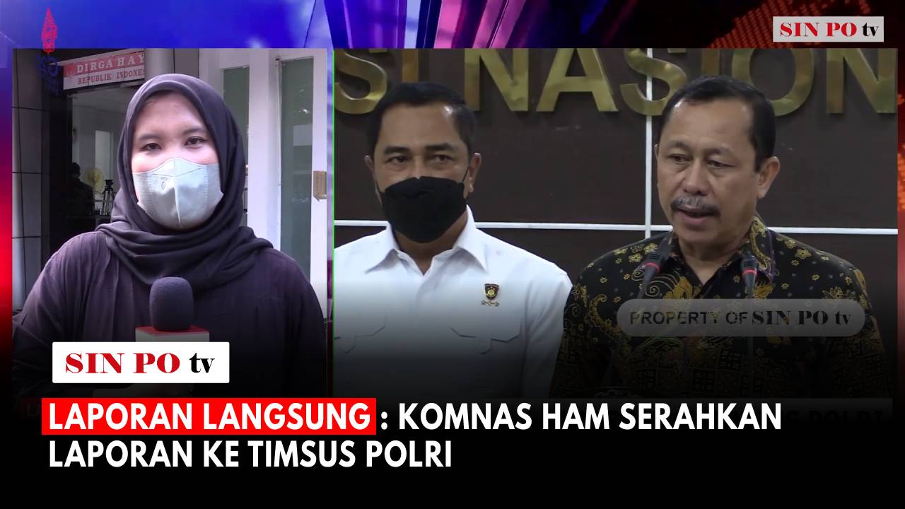 Komnas HAM Serahkan Laporan Ke Timsus Polri