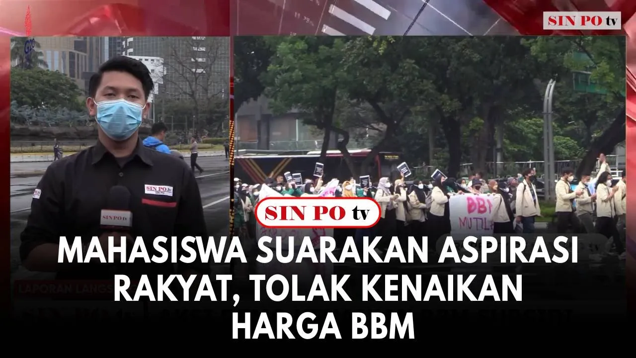 Mahasiswa Suarakan Aspirasi Rakyat ,Tolak Kenaikan Harga BBM