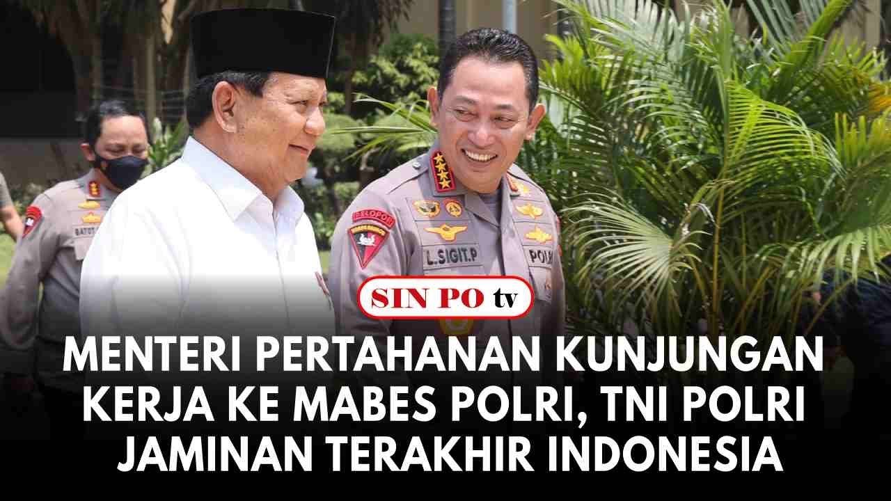 Menteri Pertahanan Republik Indonesia Prabowo Subianto