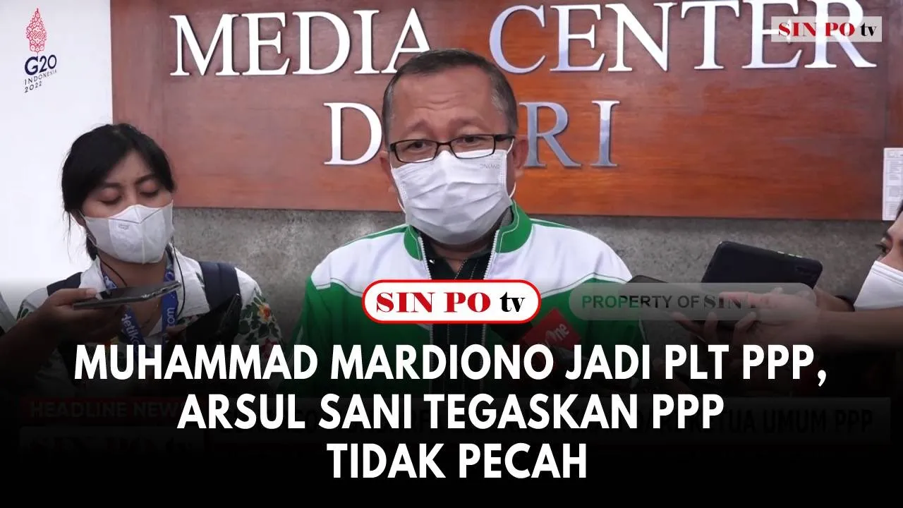 Muhammad Mardiono Jadi PLT PPP, Arsul Sani Tegaskan PPP Tidak Pecah