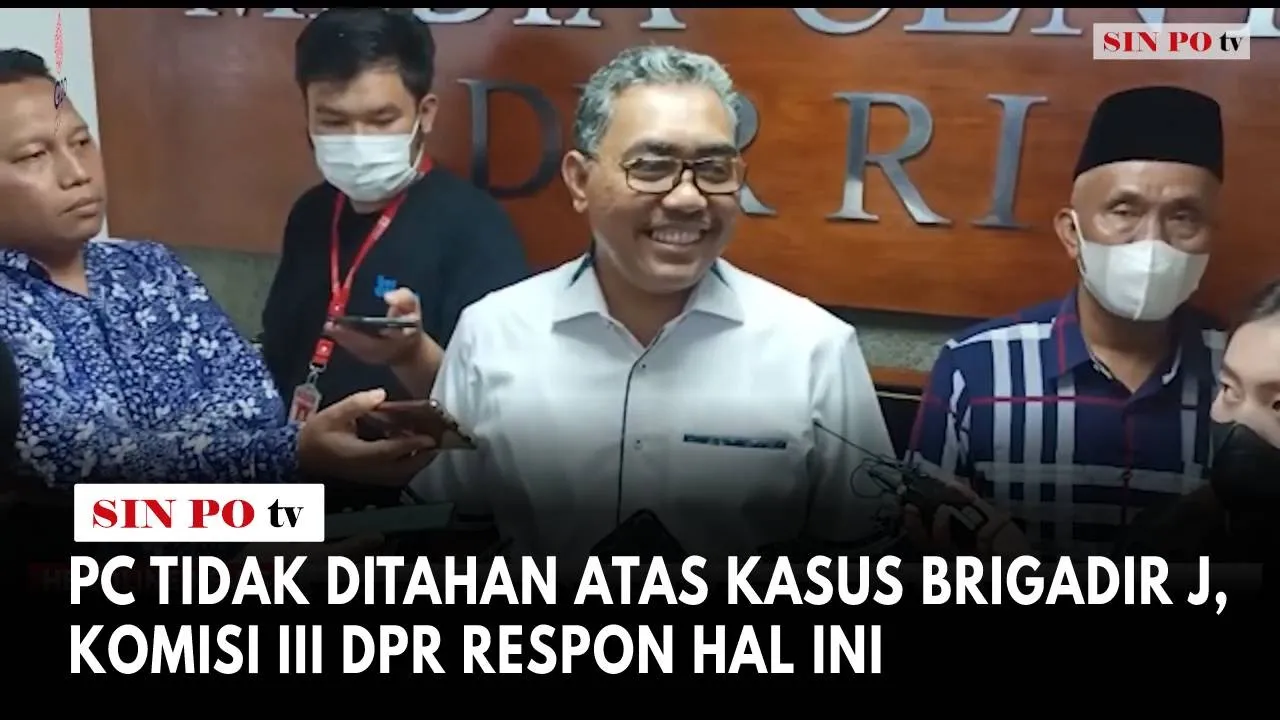 PC Tidak Ditahan Atas Kasus Brigadir J, Komisi III DPR Respon Hal ini