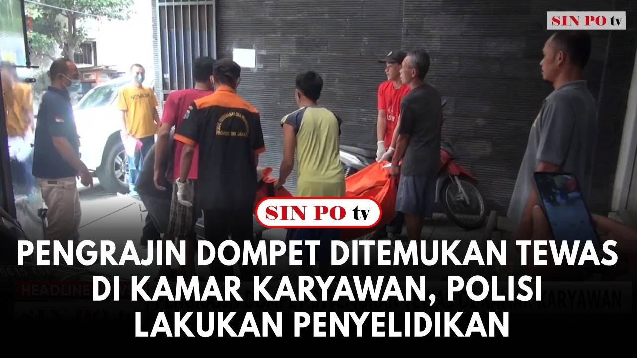 Pengrajin Dompet Ditemukan Tewas Di Kamar Karyawan, Polisi Lakukan Penyelidikan