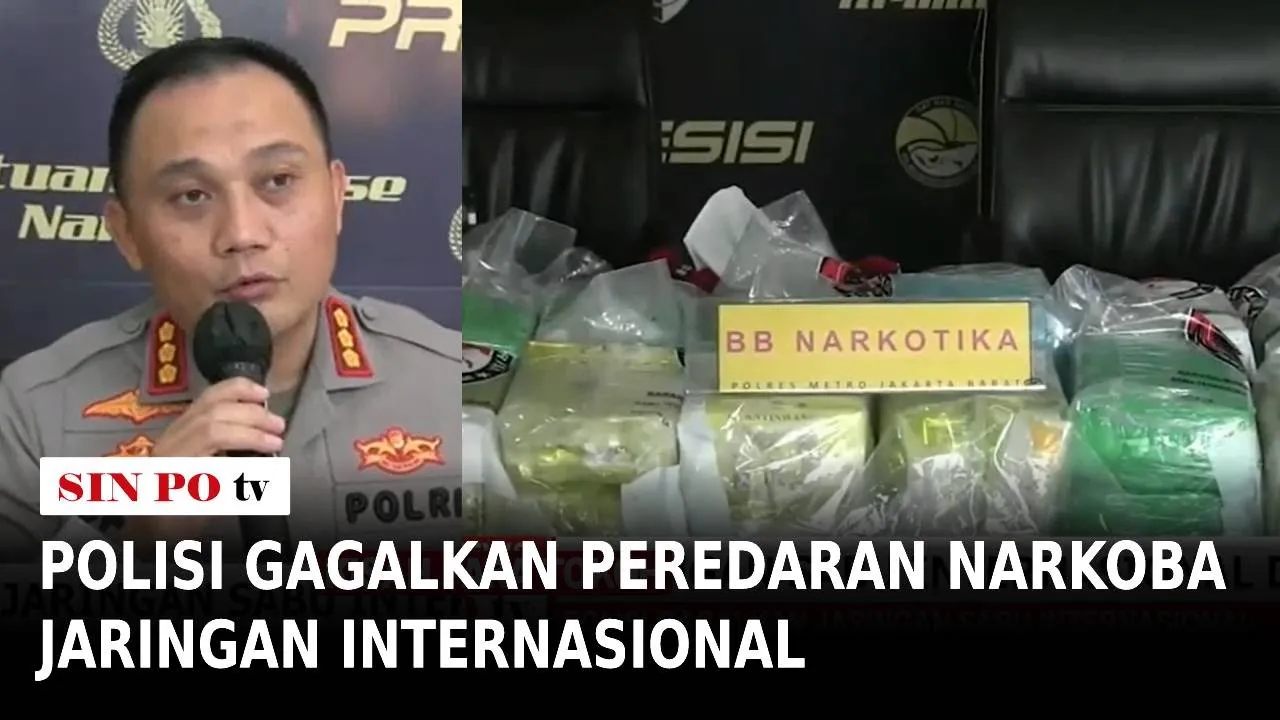 Polisi Gagalkan Peredaran Narkoba Jaringan Internasional, 44 Kg Sabu Disita