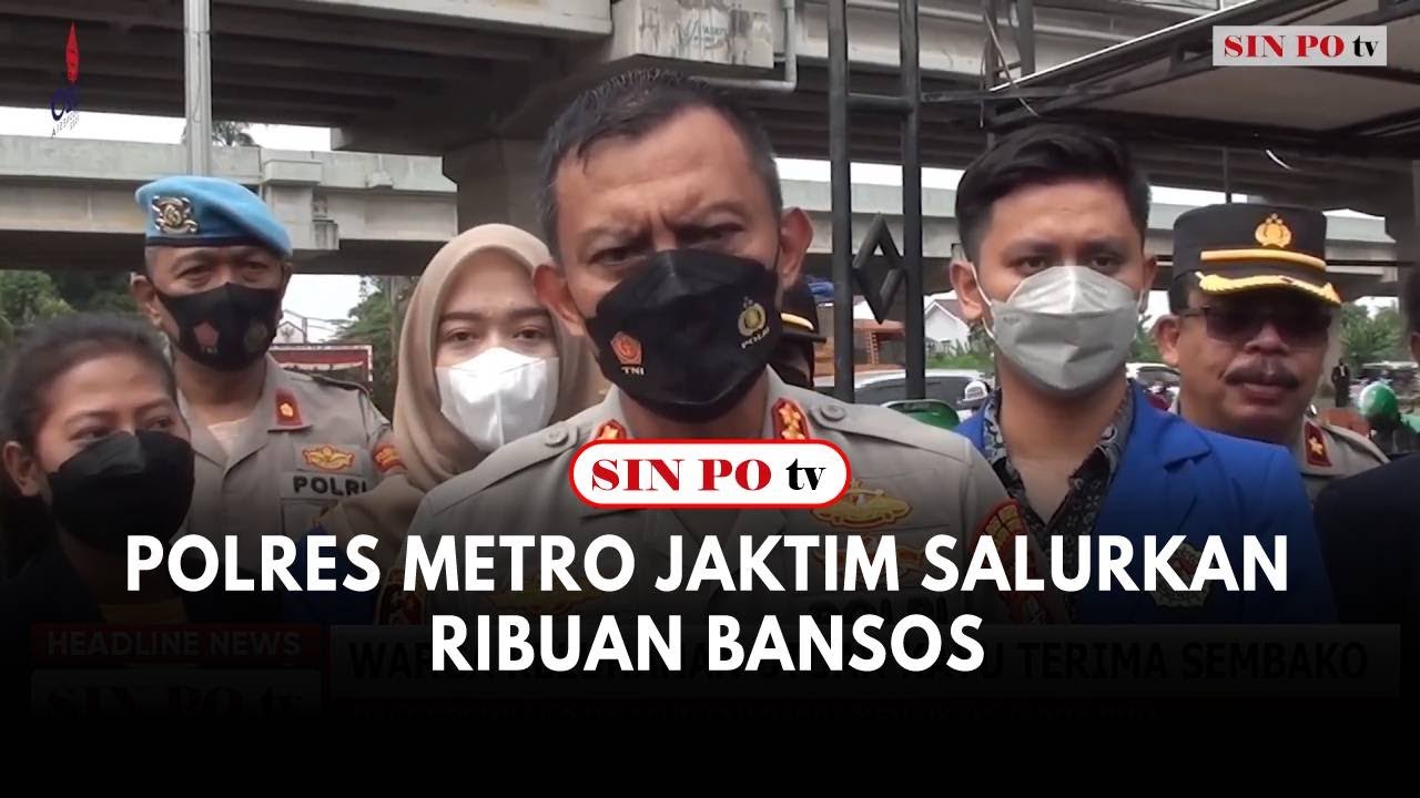 Polres Metro Jaktim Salurkan Ribuan Bansos Bagi Masyarakat Terdampak Kenaikan Harga BBM Bersubsidi