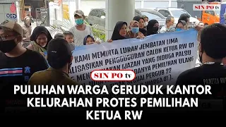 Puluhan Warga Geruduk Kantor Kelurahan Protes Pemilihan Ketua RW