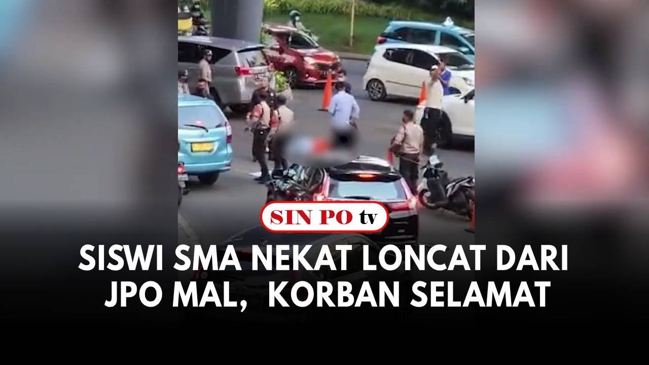 Siswi SMA Nekat Loncat Dari JPO Mal, Korban Selamat