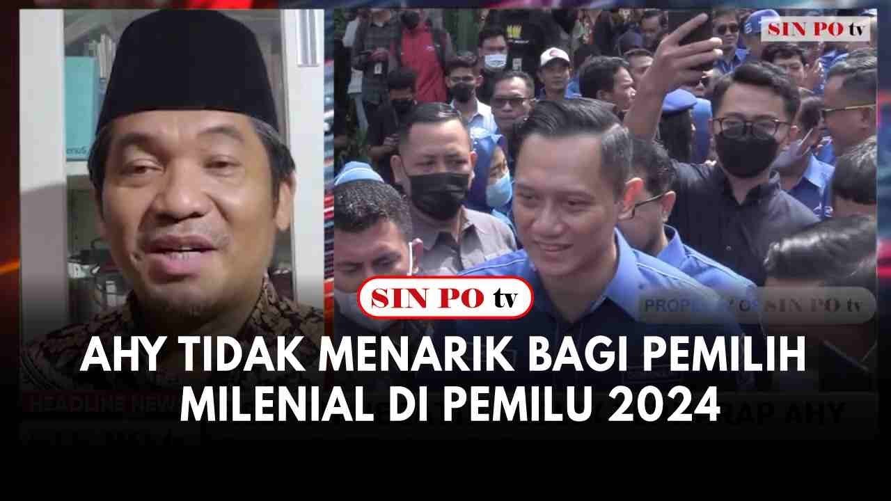 AHY Tidak Menarik Bagi Pemilih Milenial Di Pemilu 2024