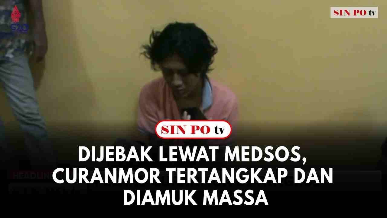 Dijebak Lewat Medsos, Curanmor Tertangkap Dan Diamuk Massa