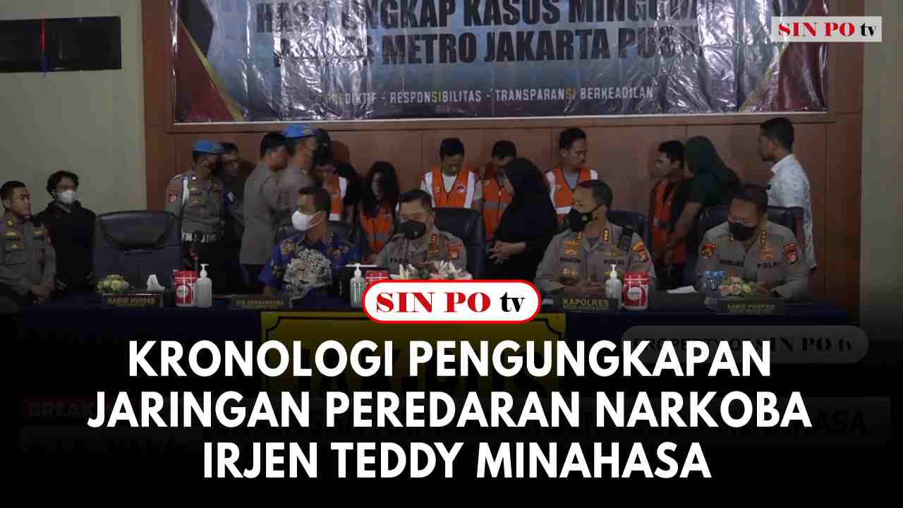 Kronologi Pengungkapan Jaringan Peredaran Narkoba Irjen Teddy Minahasa