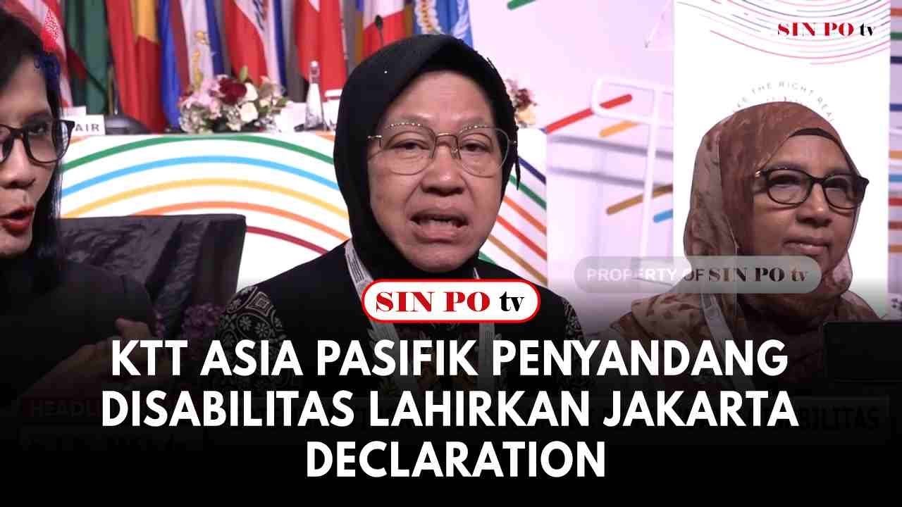 KTT Asia Pasifik Penyandang Disabilitas Lahirkan Jakarta Declaration