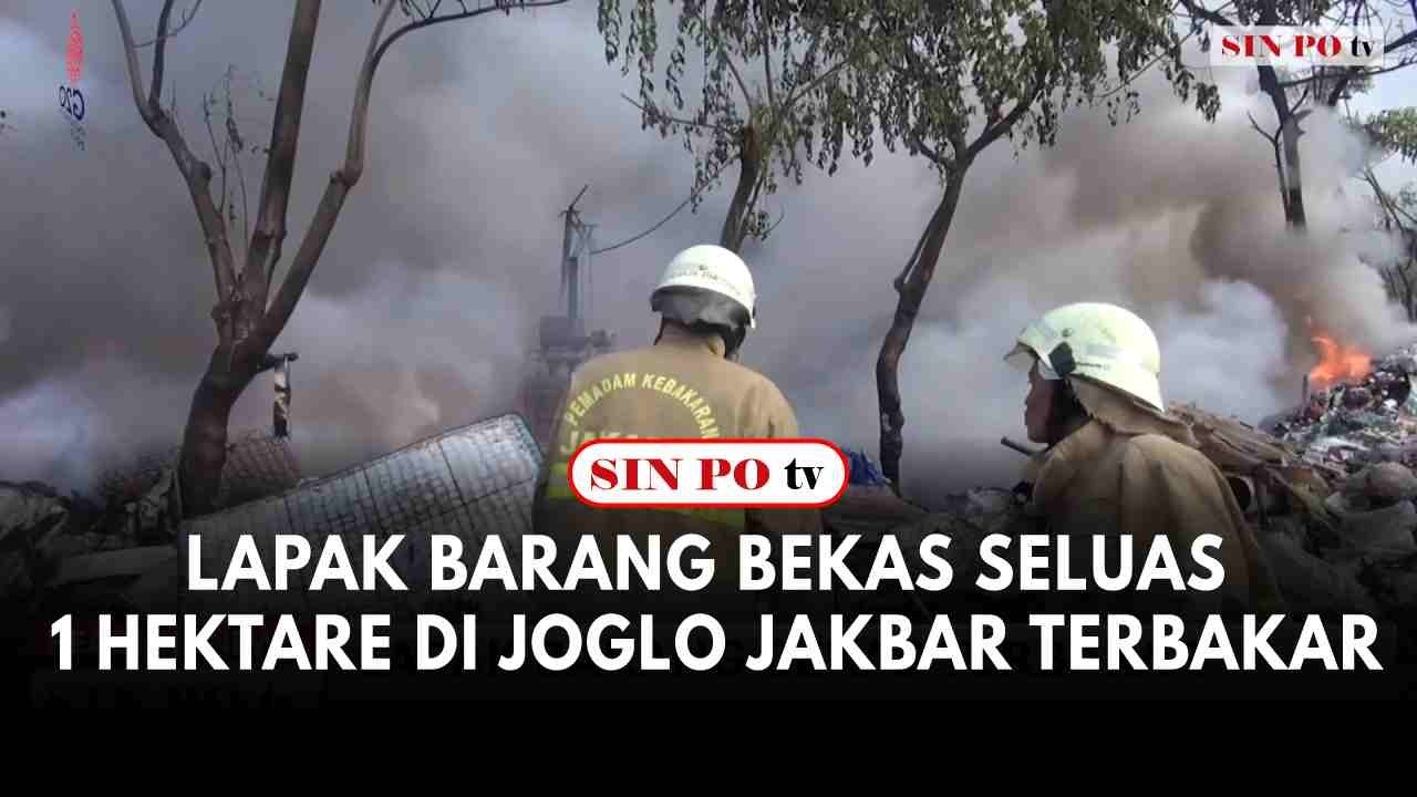 Lapak Barang Bekas Seluas 1 Hektare Di Joglo Jakbar Terbakar