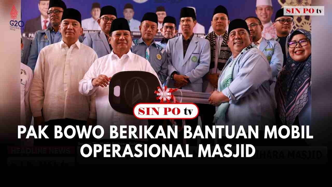 Pak Bowo Berikan Bantuan Mobil Operasional Masjid