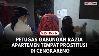 Petugas Gabungan Razia Apartemen Tempat Prostitusi Di Cengkareng