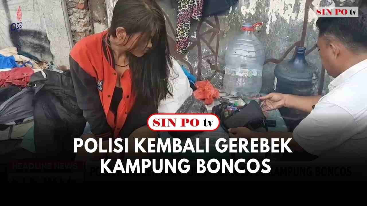 Polisi Kembali Gerebek Kampung Boncos