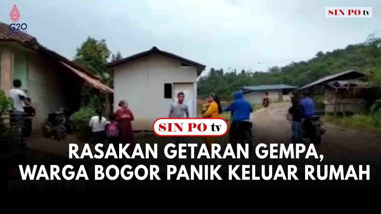 Rasakan Getaran Gempa, Warga Bogor Panik Keluar Rumah