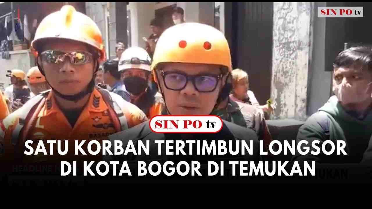 Satu Korban Tertimbun Longsor Di Kota Bogor Di Temukan