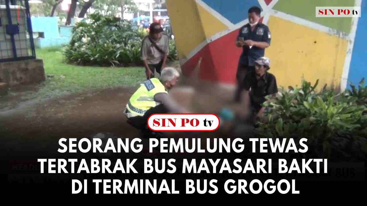 Seorang Pemulung Tewas Tertabrak Bus Mayasari Bakti Di Terminal Bus Grogol