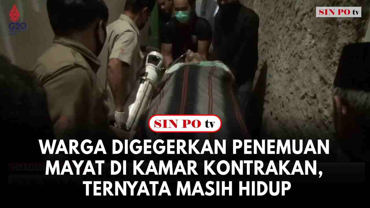 Warga Digegerkan Penemuan Mayat di Kamar Kontrakan, Ternyata Masih Hidup