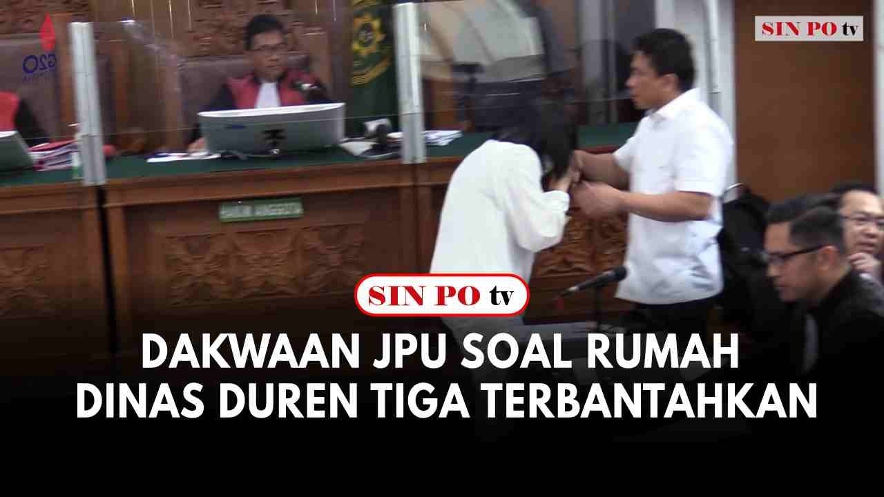 Dakwaan JPU Soal Rumah Dinas Duren Tiga Terbantahkan