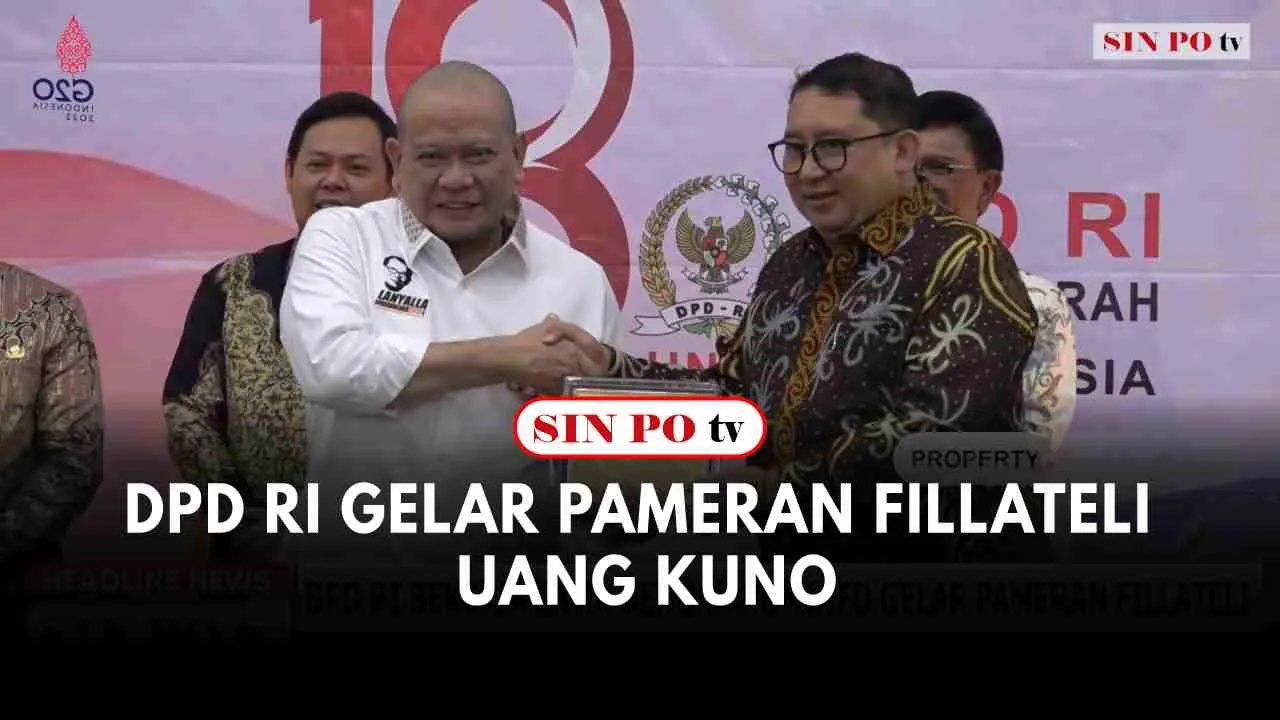 DPD RI Gelar Pameran Fillateli Uang Kuno