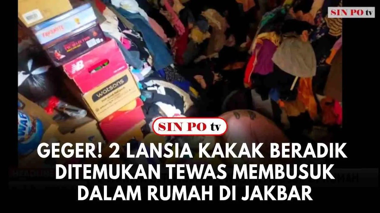 Geger! 2 Lansia Kakak Beradik Ditemukan Tewas Membusuk dalam Rumah di Jakbar