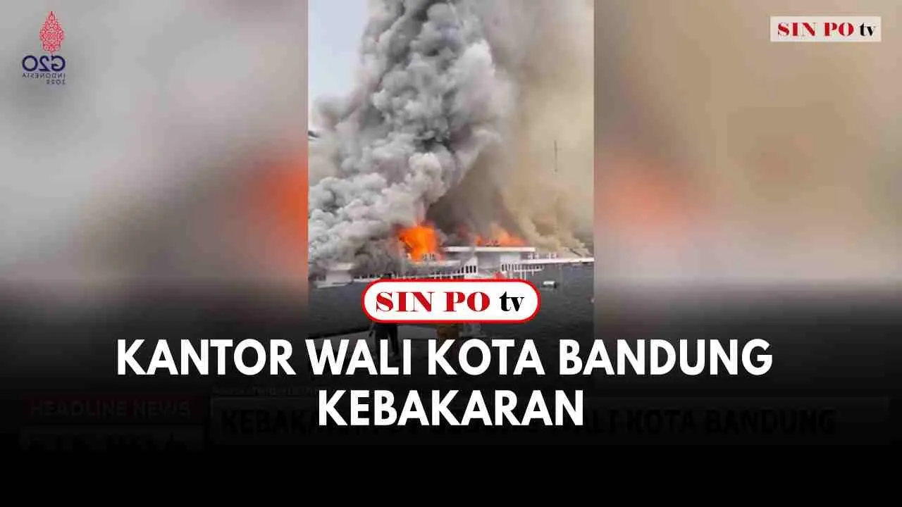 Kantor Wali Kota Bandung Kebakaran