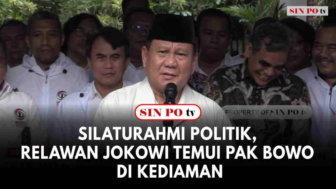 Silaturahmi Politik, Relawan Jokowi Temui Pak Bowo Di Kediaman