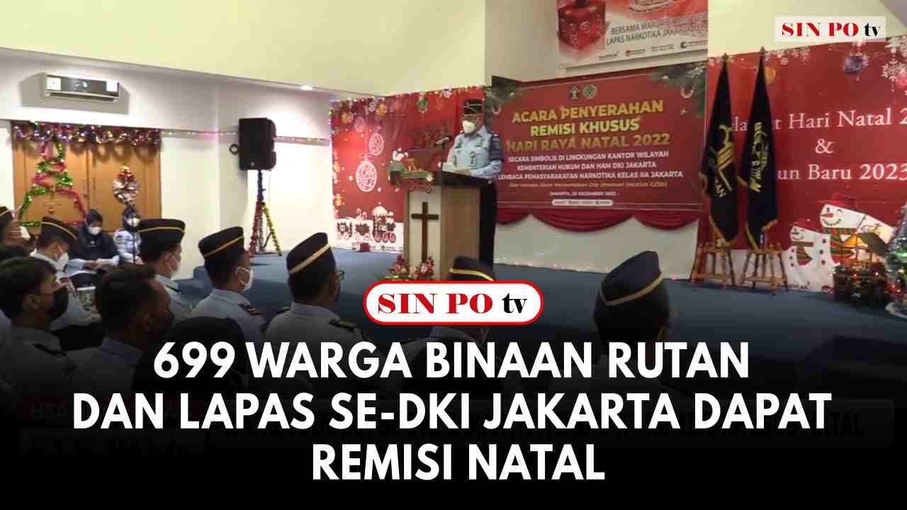 699 Warga Binaan Rutan Dan Lapas Se-DKI Jakarta Dapat Remisi Natal