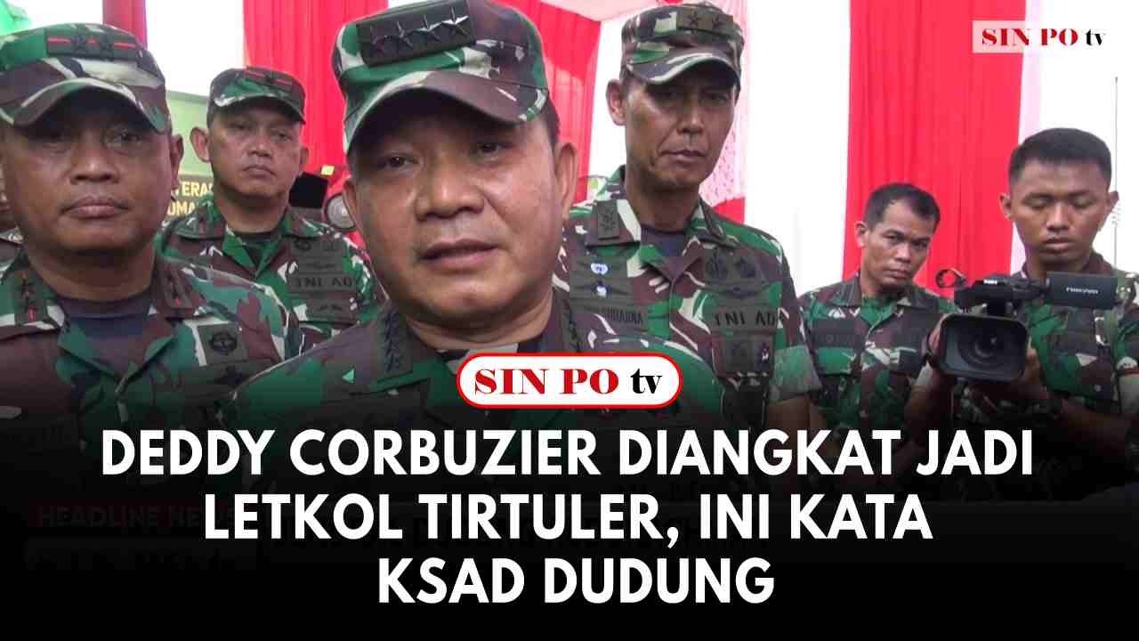 Deddy Corbuzier Diangkat Jadi Letkol Tirtuler, Ini Kata KSAD Dudung