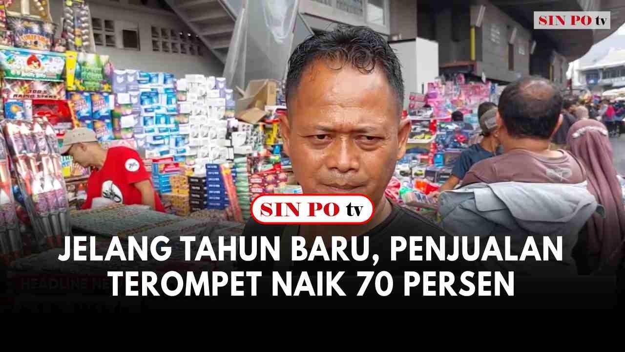 Jelang Tahun Baru, Penjualan Terompet Naik 70 Persen