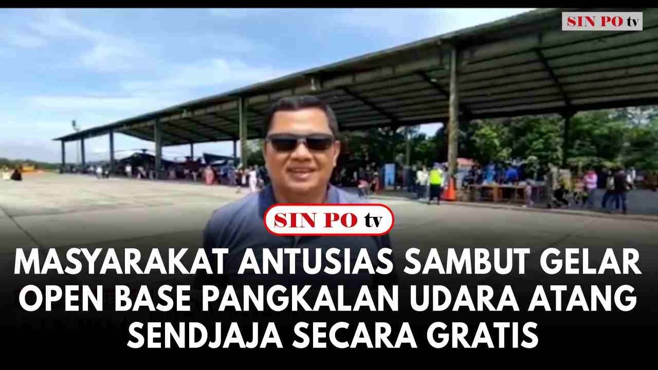 Masyarakat Antusias Sambut Gelar Open Base Pangkalan Udara Atang Sendjaja Secara Gratis