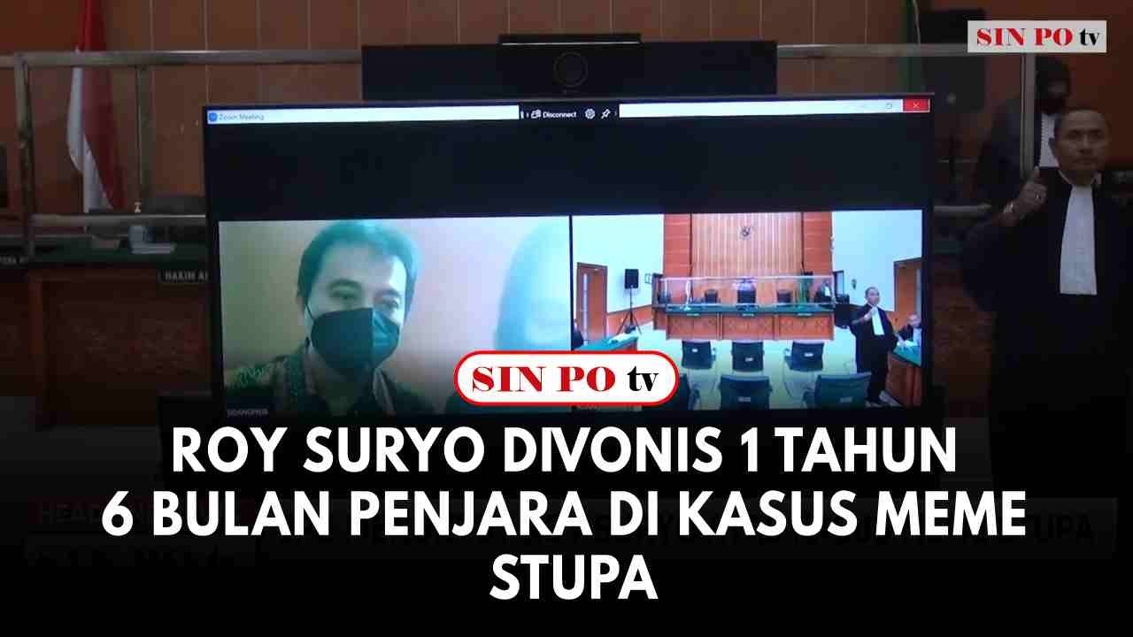 Roy Suryo Divonis 1 Tahun 6 Bulan Penjara Di Kasus Meme Stupa