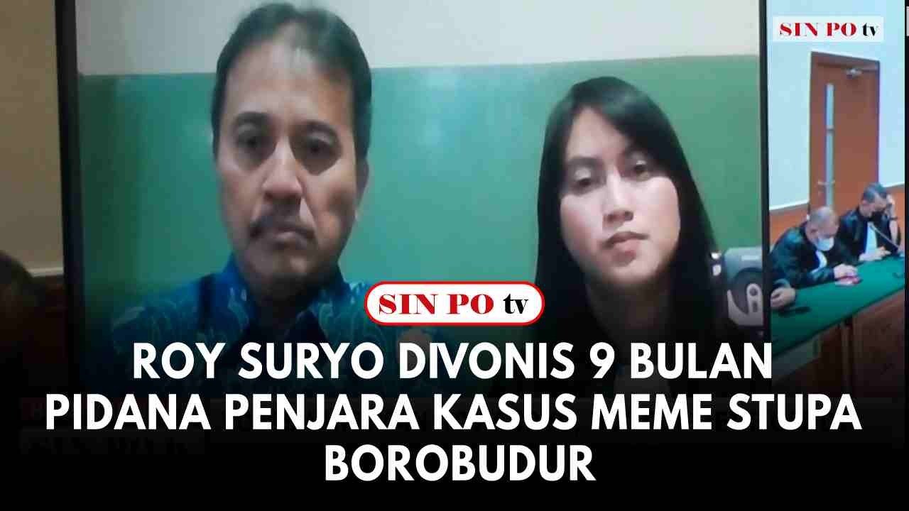 Roy Suryo Divonis 9 Bulan Pidana Penjara Kasus Meme Stupa Borobudur