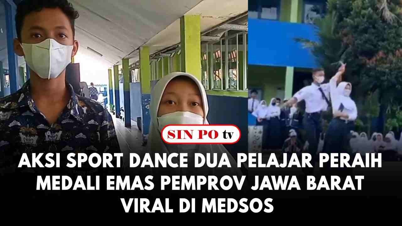 Aksi Sport Dance Dua Pelajar Peraih Medali Emas Pemprov Jawa Barat Viral Di Medsos