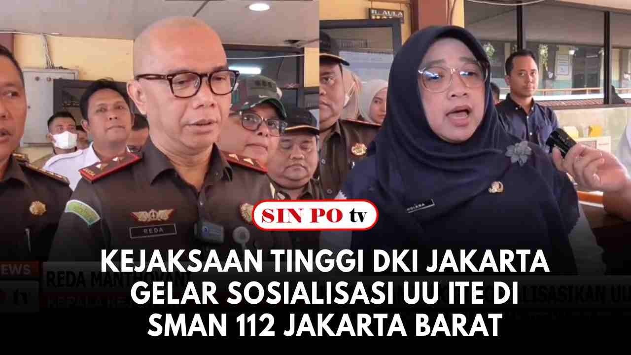 Kejaksaan Tinggi DKI Jakarta Gelar Sosialisasi UU ITE di SMAN 112 Jakarta Barat