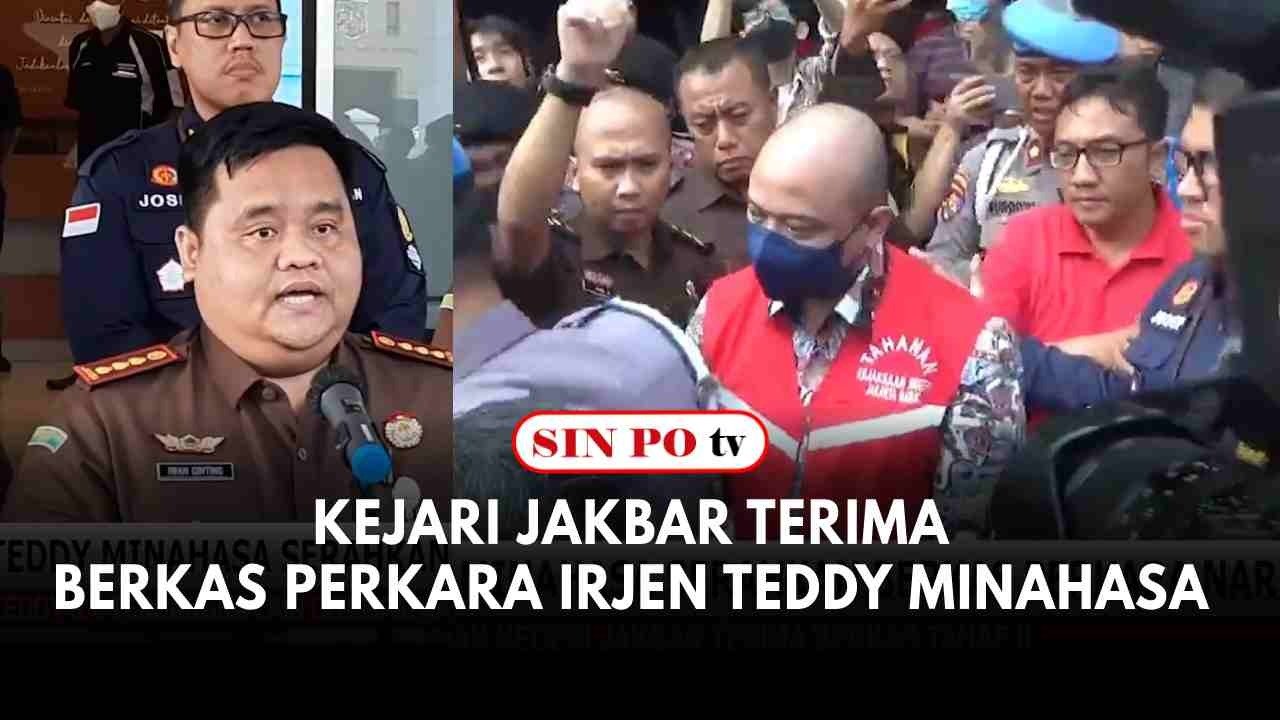 Kejari Jakbar Terima Berkas Perkara Irjen Teddy Minahasa