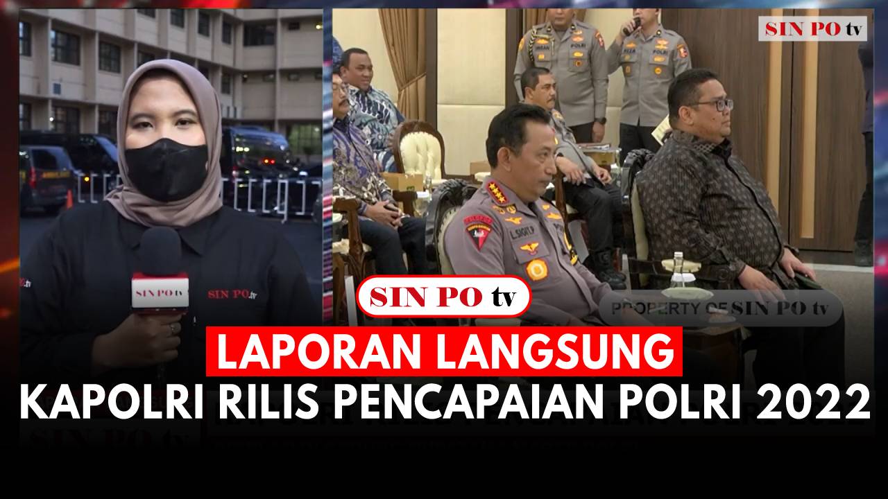 Kapolri Rilis Pencapaian Polri 2022