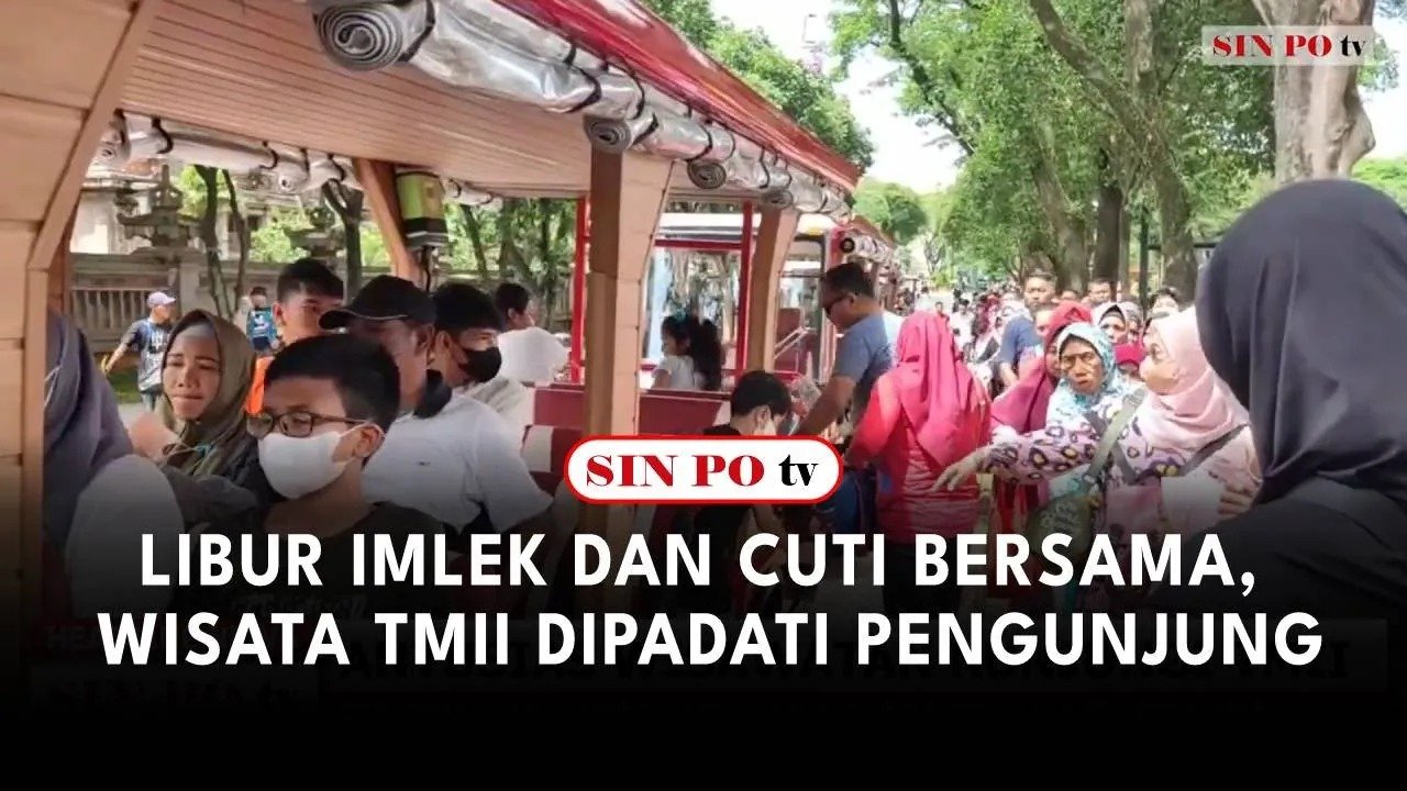 Libur Imlek Dan Cuti Bersama, Wisata TMII Dipadati Pengunjung