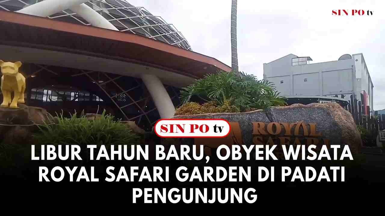 Libur Tahun Baru, Obyek Wisata Royal Safari Garden Di Padati Pengunjung