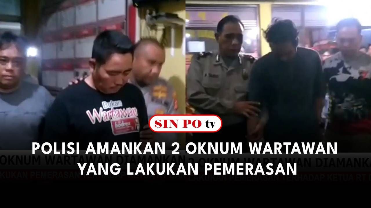 Polisi Amankan 2 Oknum Wartawan Yang Lakukan Pemerasan