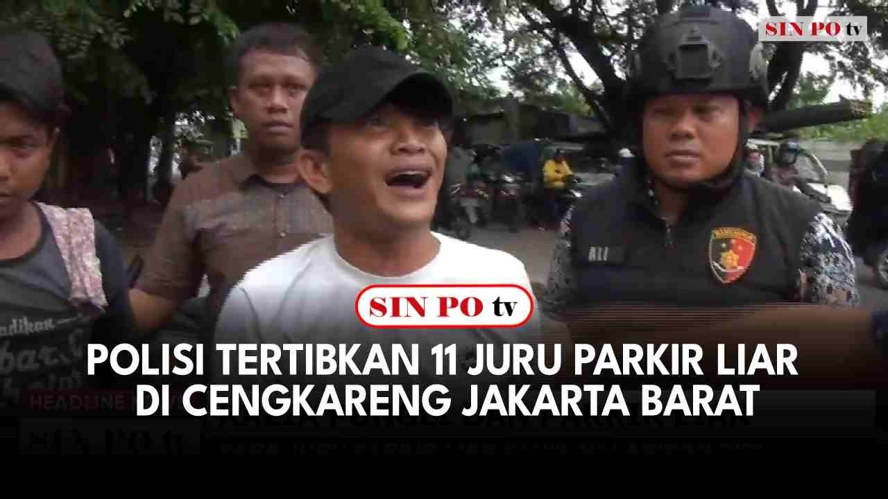 Polisi Tertibkan 11 Juru Parkir Liar Di Cengkareng Jakarta Barat